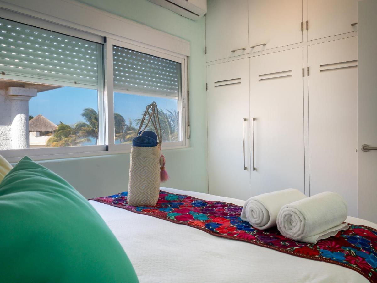 Casa Frida Aparthotel Puerto Morelos Exteriör bild